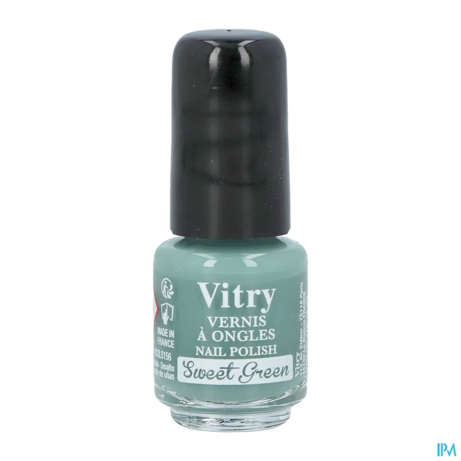 packshot van Vitry Nagellak Sweet Green 4 ml