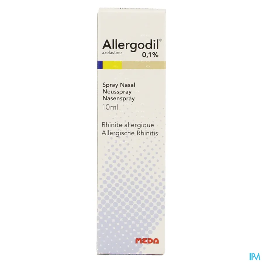 packshot van Allergodil Neusspray 10ml