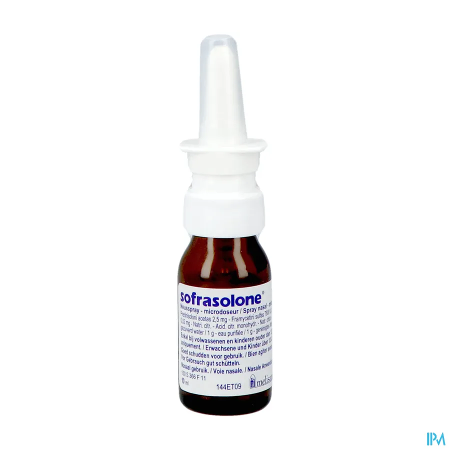 productshot van Sofrasolone Spray 10 ml