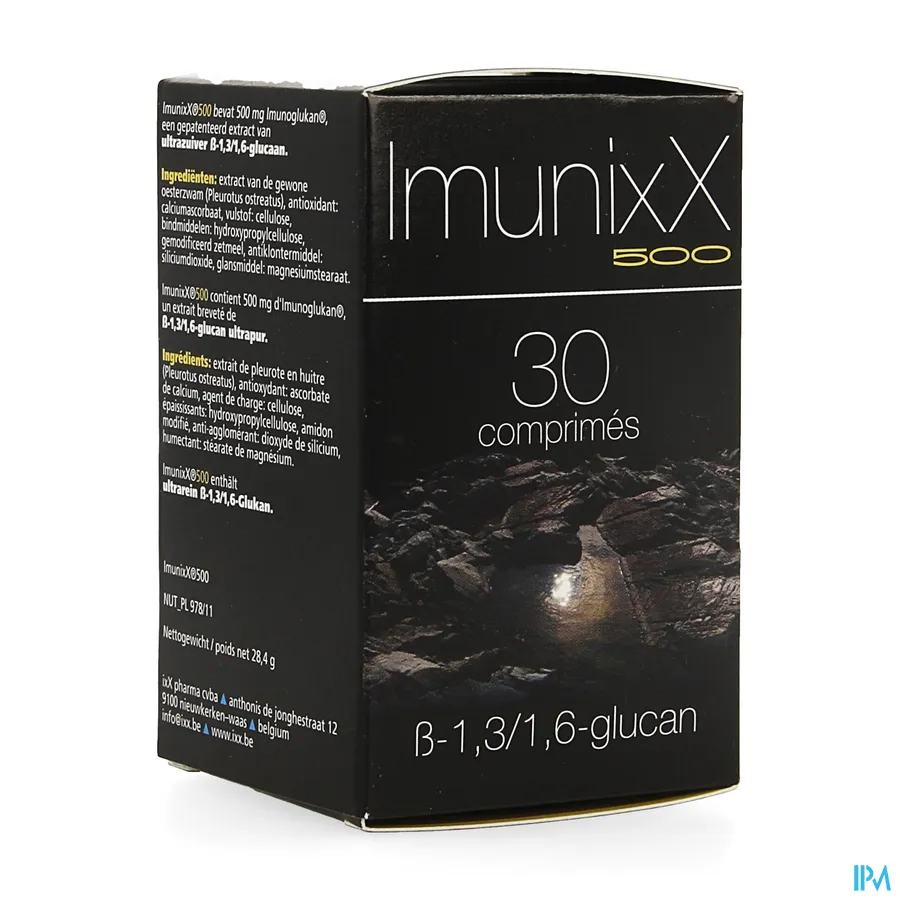 packshot van Imunixx 500 30 Tabletten