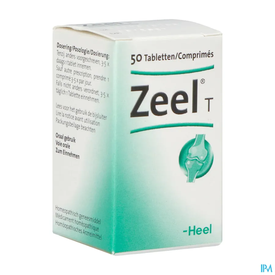 packshot van Heel Zeel T 50 Tabletten