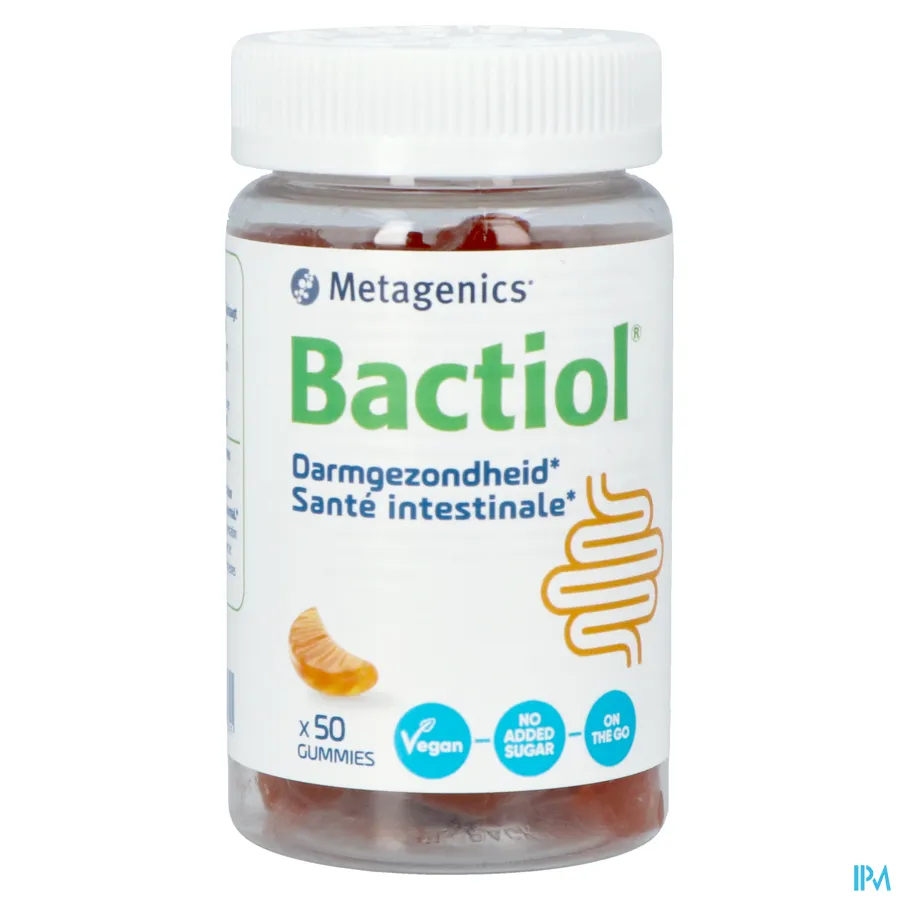 packshot van Bactiol Gummies 50 Stuks