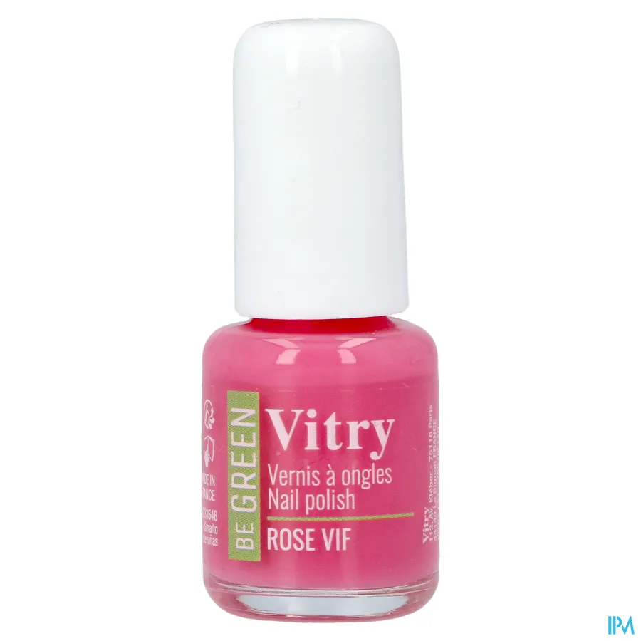 packshot van Vitry Vao Be Green Nagellak Rose Vif 6 ml