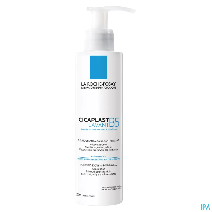 packshot van La Roche-posay Cicaplast Wasgel B5 200 ml