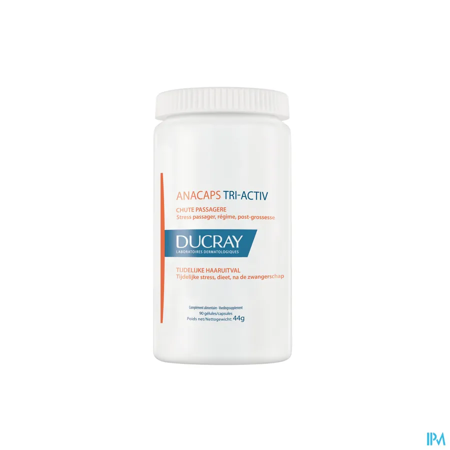 productshot van Ducray Anacaps Tri-activ 90 capsules