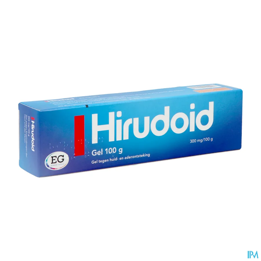 packshot van Hirudoid 100g gel