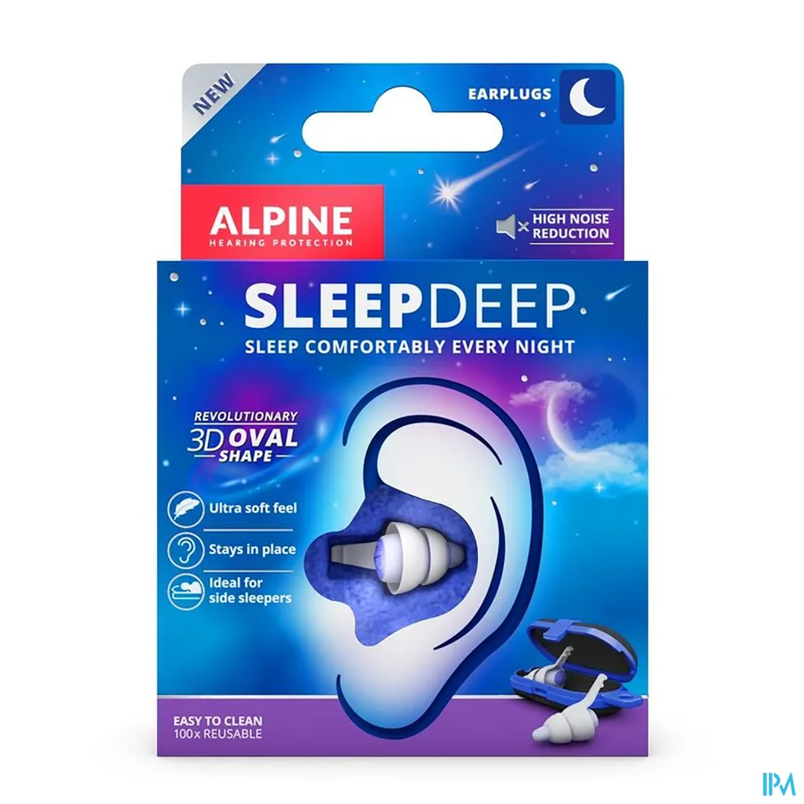packshot van Alpine SleepDeep Oordoppen M/L 1 paar