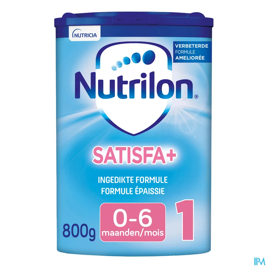 packshot van Nutrilon Verzadiging Satisfa+ 1 800 g