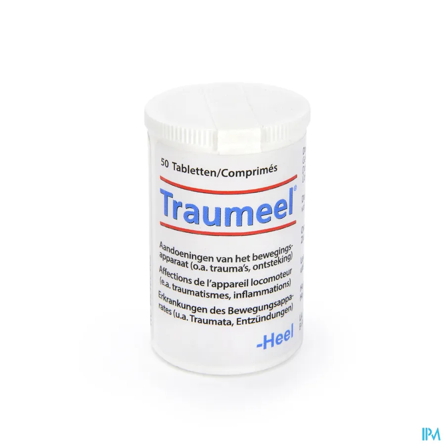 productshot van Heel Traumeel 50 Tabletten