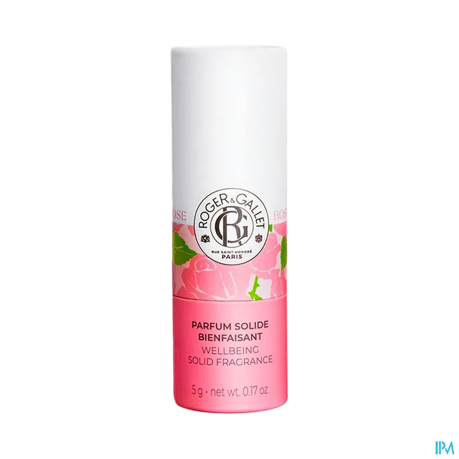 packshot van Roger & Gallet Rose Parfum Solide Concrete 5 g