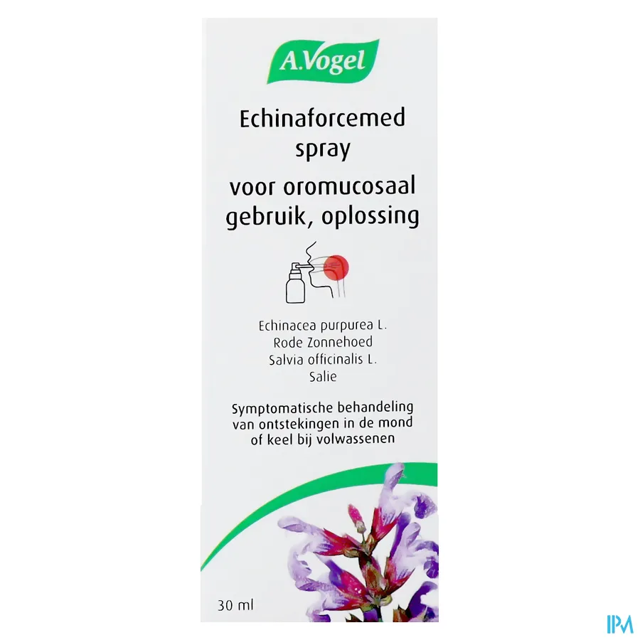 packshot van A. Vogel Echinaforcemed Spray 30 ml