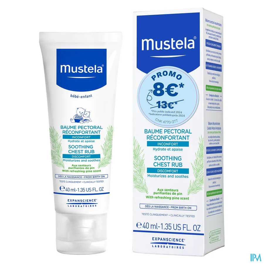 productshot van Mustela Ss Versterkende Borstbalsem 40 ml Promo
