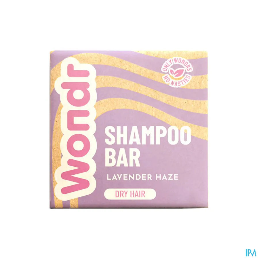 packshot van WONDR Shampoo Bar Lavender Haze 55 g