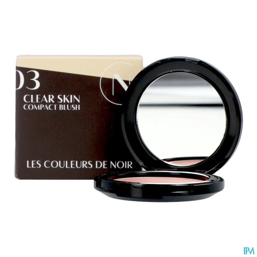 productshot van Couleurs de Noir Clear Skin Compact Blush 03 French Rose