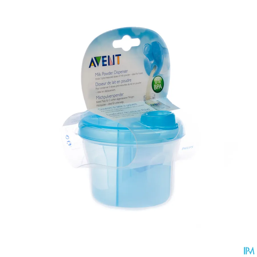 packshot van Avent Melkpoeder Verdeeldoos
