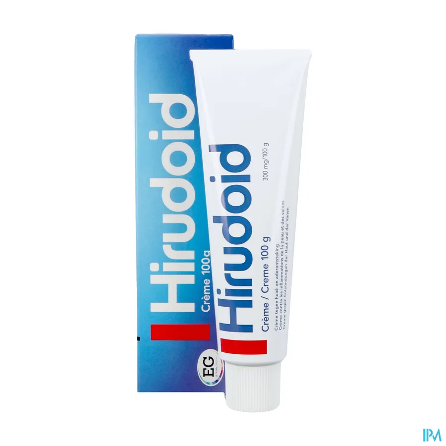 productshot van Hirudoid 100g crème
