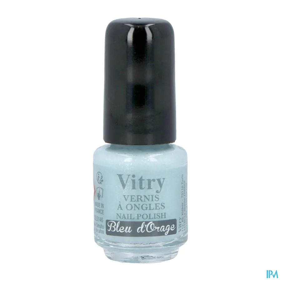 packshot van Vitry Nagellak 146 Bleu d'Orage 4 ml
