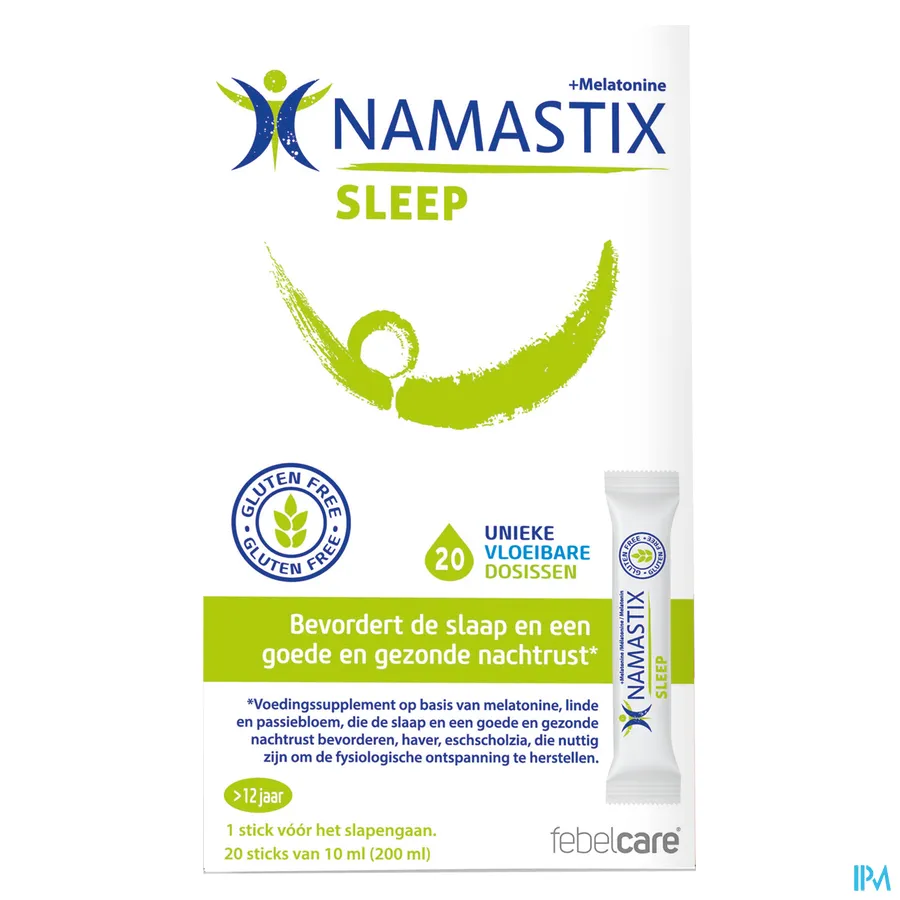 packshot van Namastix Sleep Sticks 20 x 10 ml