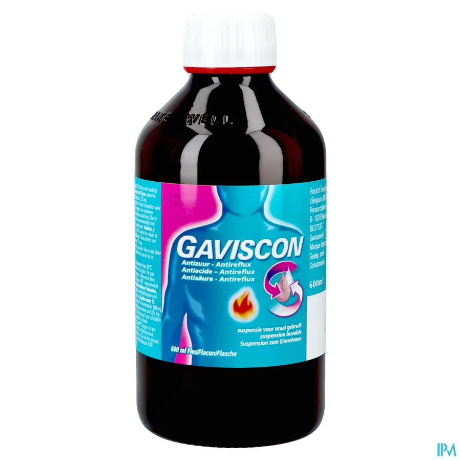 productshot van Gaviscon Anti-Zuur 600ml