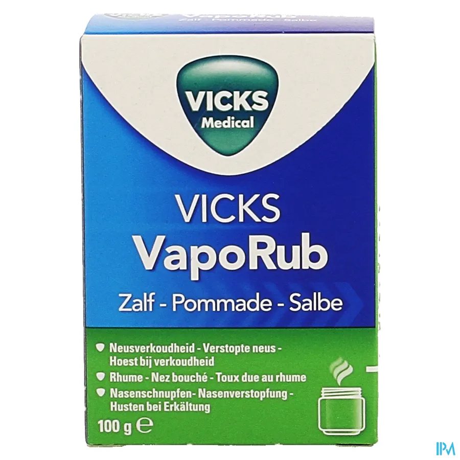 packshot van Vicks VapoRub Zalf 100 g