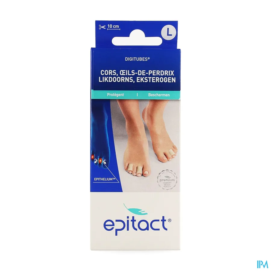 packshot van Epitact Digitubes voor Likdoorns tussen de Tenen en Eksterogen Large