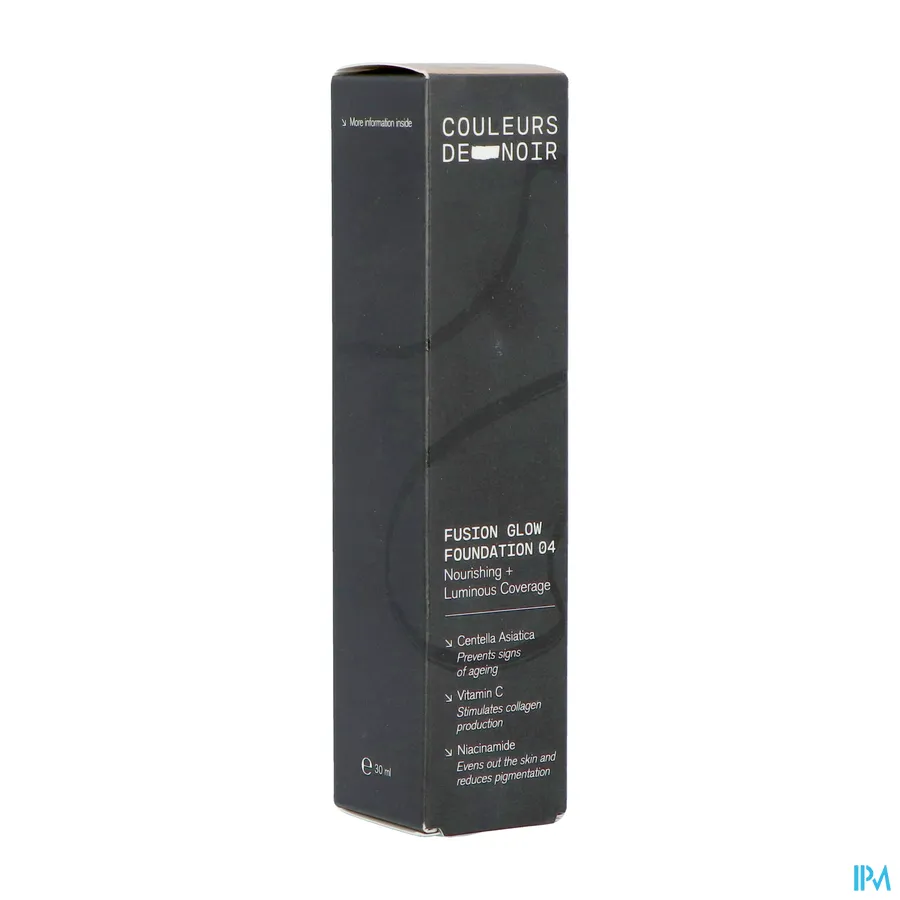packshot van Couleurs de Noir Fusion Glow Foundation 04 Beige Doré