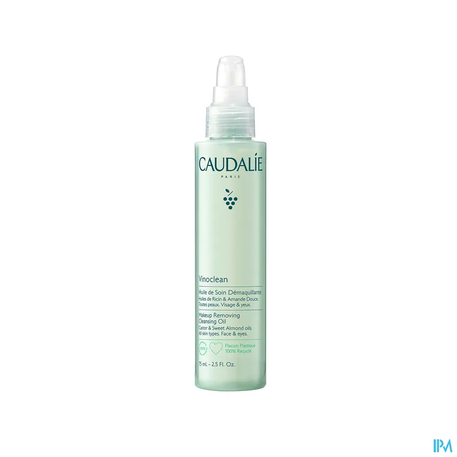 packshot van Caudalie Vinoclean Reinigende Verzorgingsolie 75 ml