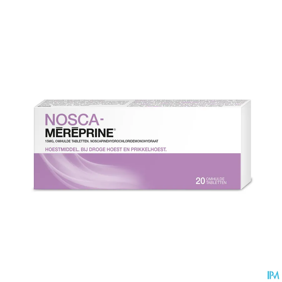 packshot van Nosca-Méréprine 15 mg 20 tabletten