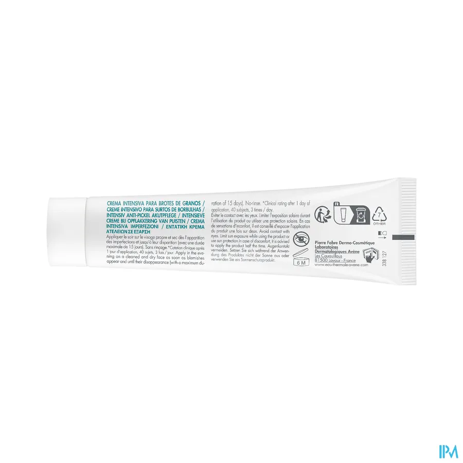 productshot van Avene Cleanance Comedomed Peeling 40 ml