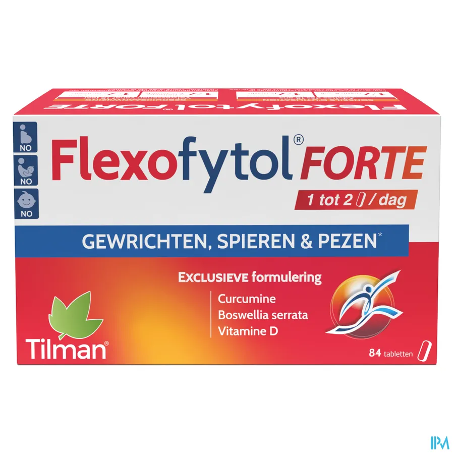 packshot van Flexofytol Forte 84 tabletten