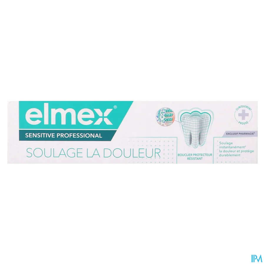 packshot van Elmex Sensitive Professional Tandpasta 75 ml