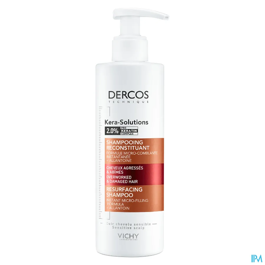 packshot van Vichy Dercos Kera-Solutions Intensief Herstellende Shampoo 250 ml