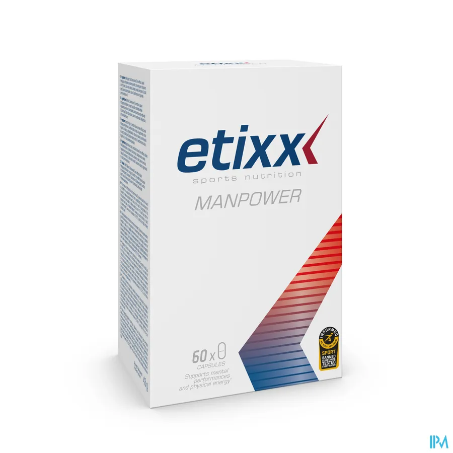 packshot van Etixx Manpower 60 Capsules