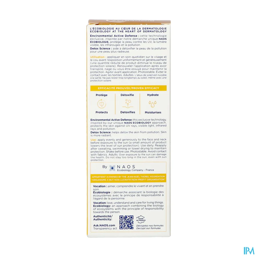 packshot van Bioderma Photoderm XDefense Ultra-Fluid SPF 50+ 40 ml Shade 02