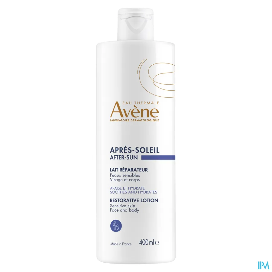 packshot van Avene After Sun Herstellende Melk 400ml