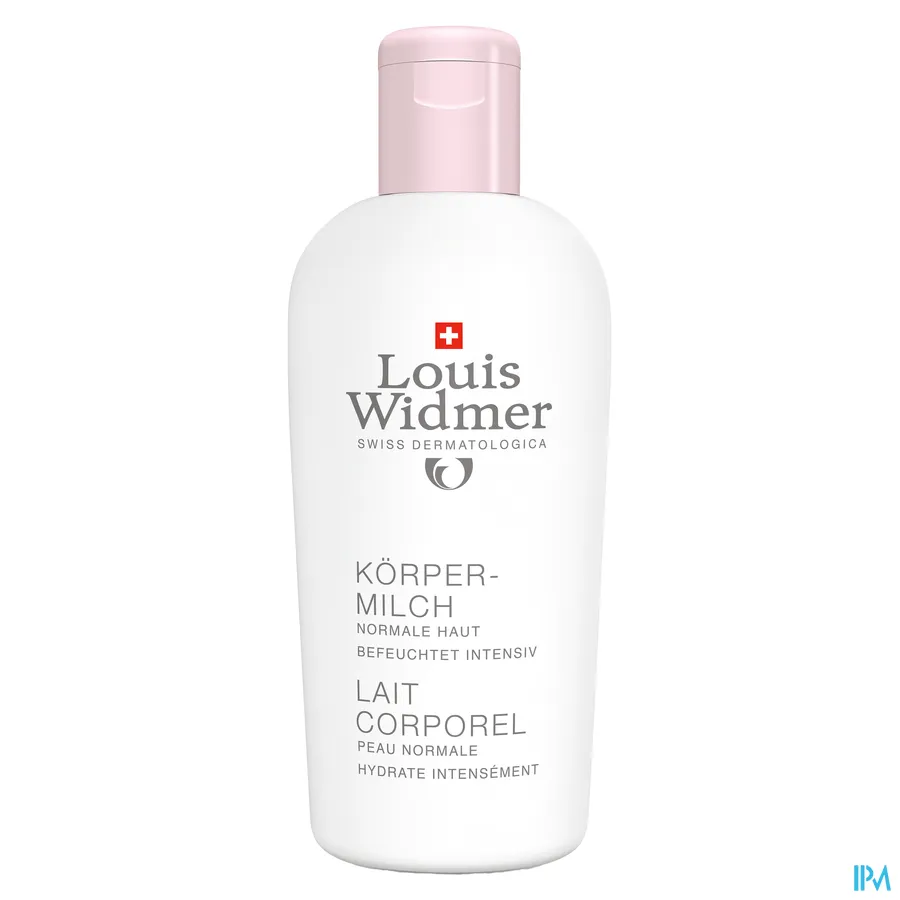 productshot van Louis Widmer Lichaamsmelk zonder parfum 200ml
