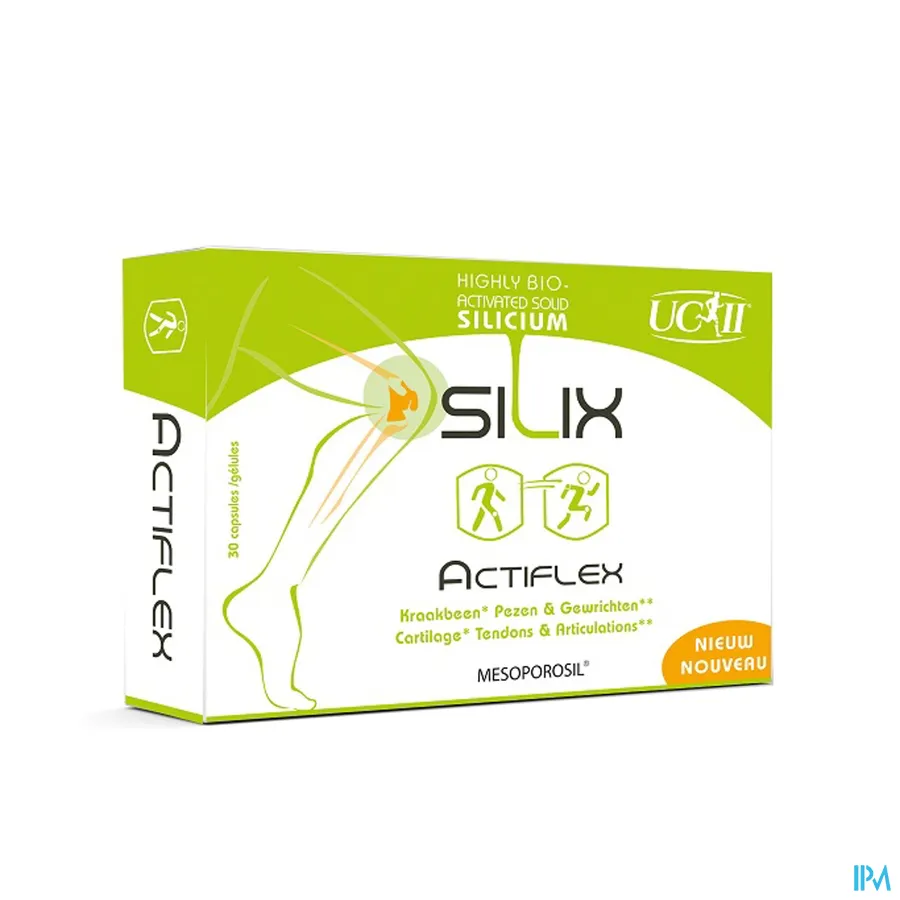 packshot van Silix Actiflex 30 capsules