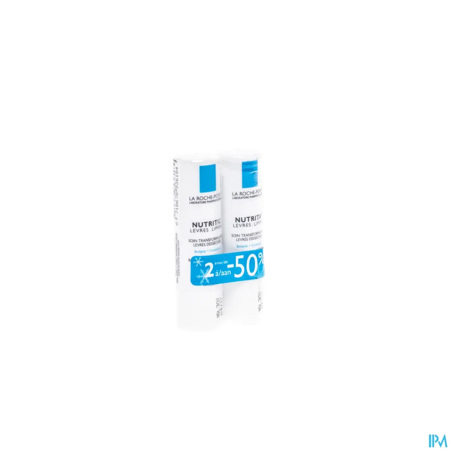 packshot van La Roche-Posay Nutritic Lippen 2 x 4,7 ml - PROMO