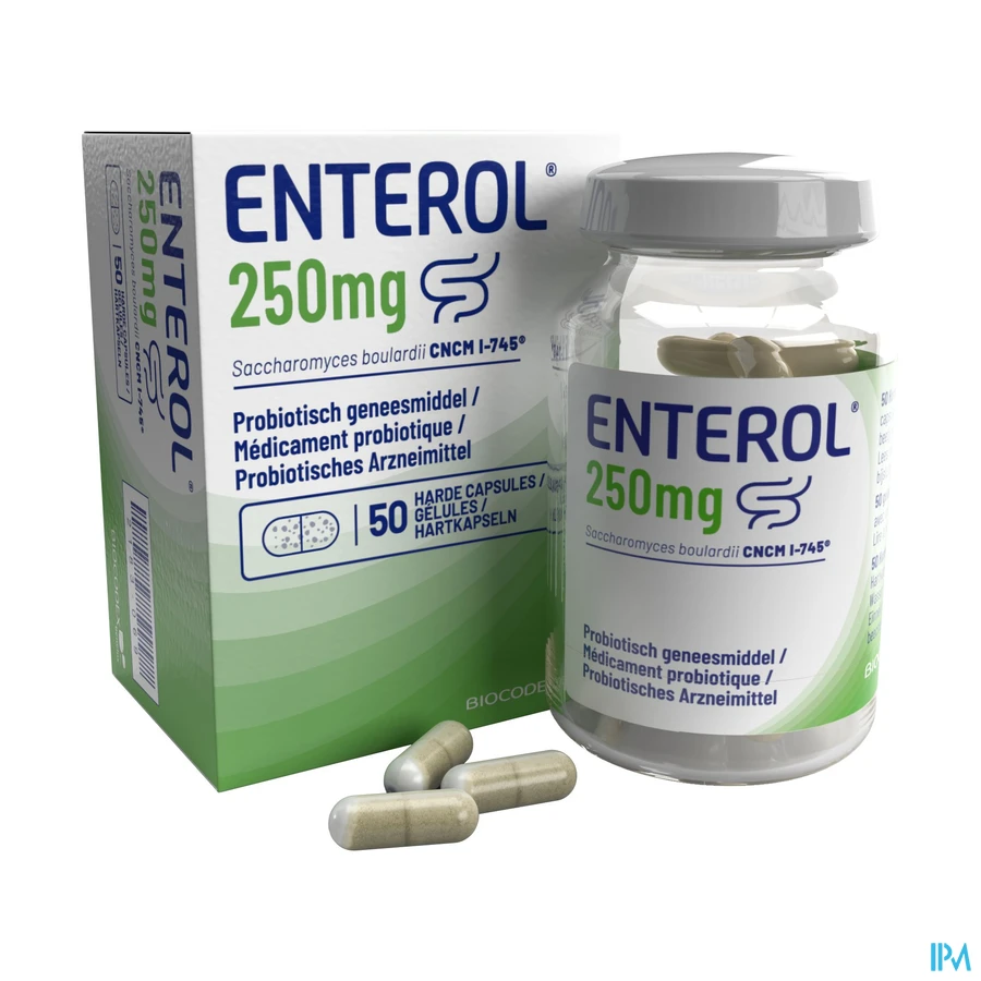productshot van Enterol 50 Capsules