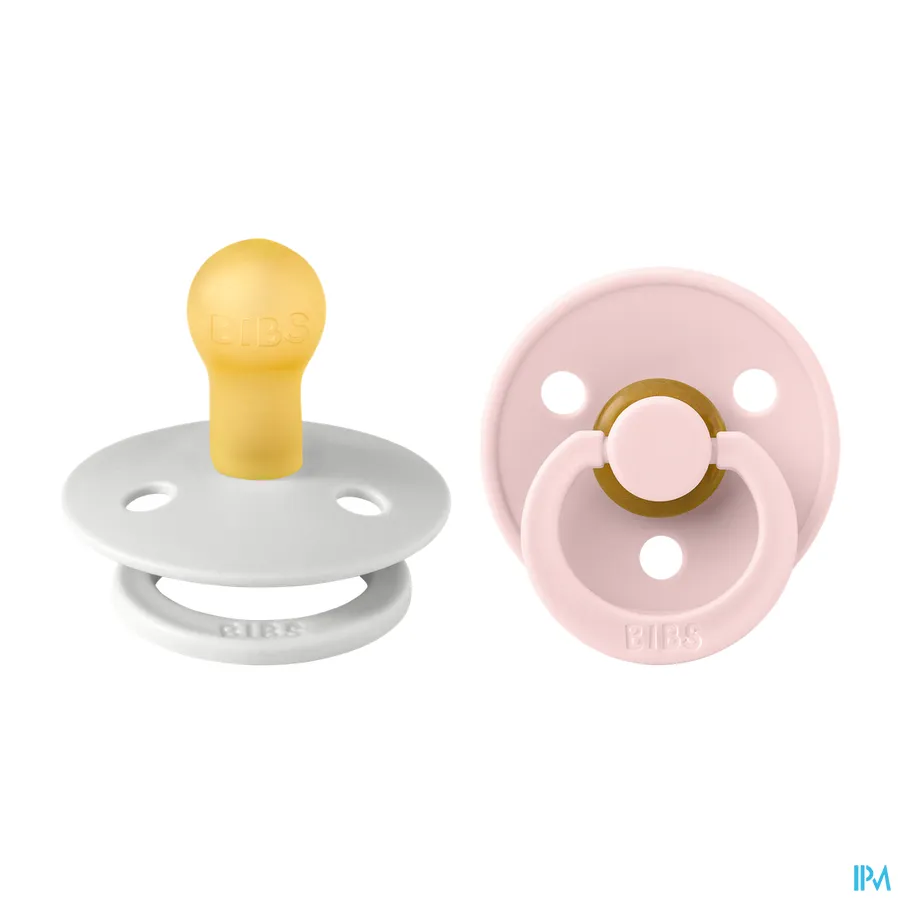 packshot van Bibs 1 Fopspeen Duo Haze/ Blossom 2 stuks