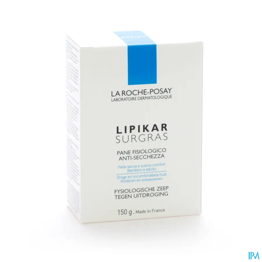 packshot van La Roche-Posay Lipikar Overvette Zeep 150 g