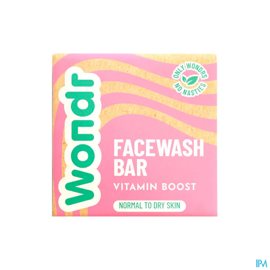 packshot van WONDR Facewash Bar Vitamin Boost 82 g