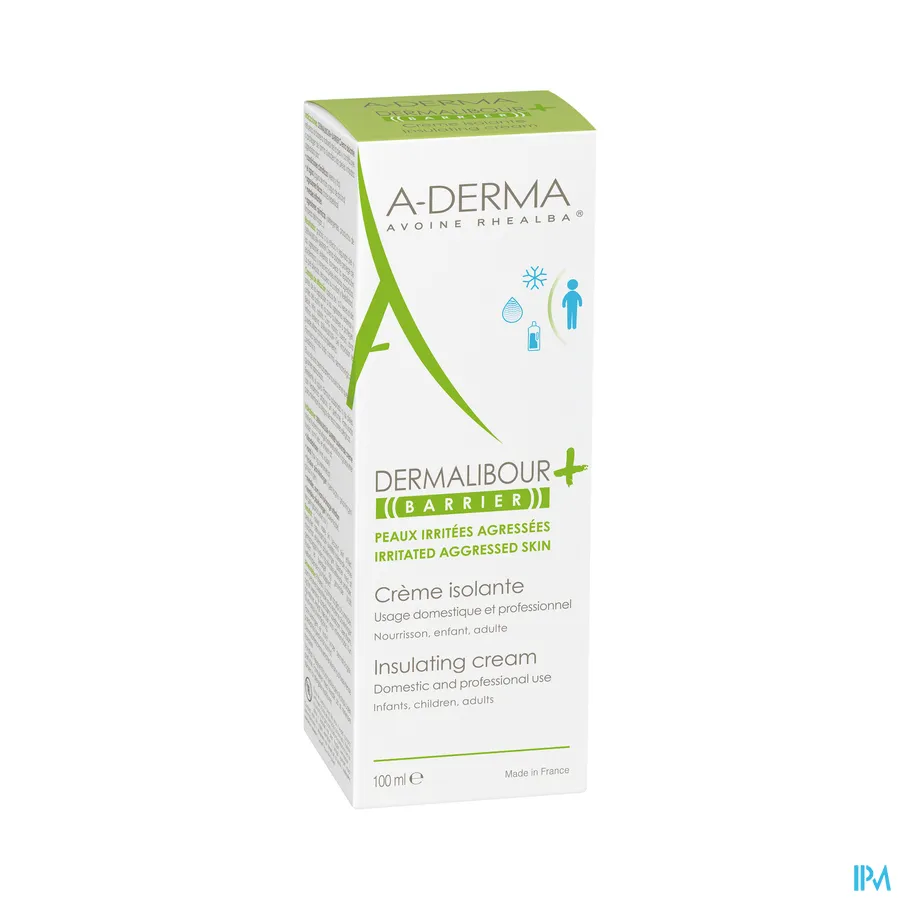 packshot van Aderma Dermalibour+ Barrier Cr Isolerend 100ml