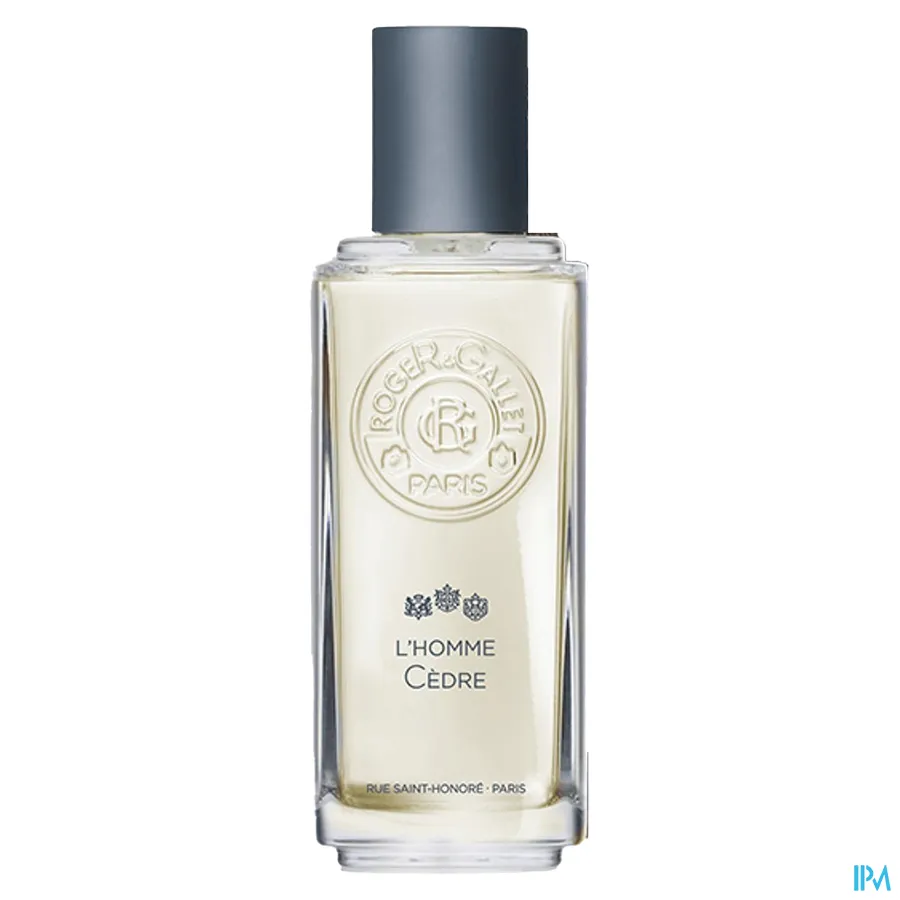 packshot van Roger & Gallet Eau De Toilette Homme Cedre 100 ml