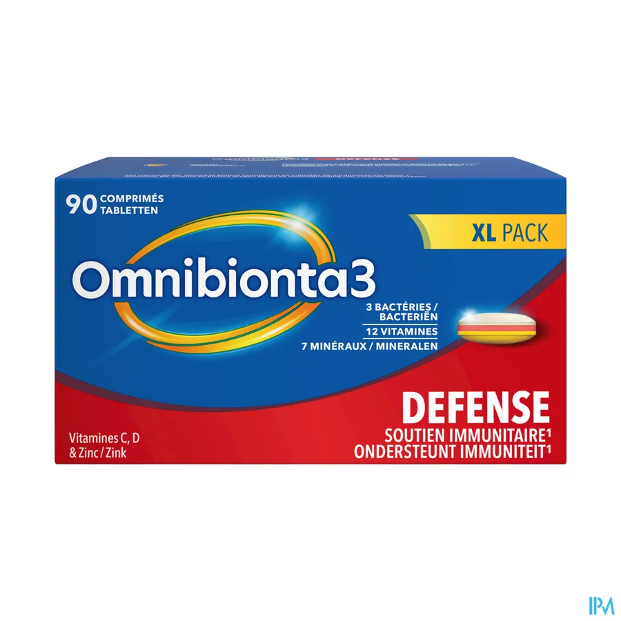 packshot van Omnibionta3 Defense 90 tabletten