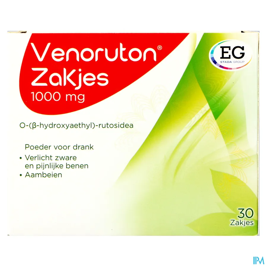 packshot van Venoruton 1000 30 zakjes
