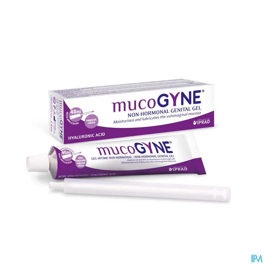 packshot van Mucogyne Niet-Hormonale Intieme Gel 40 ml