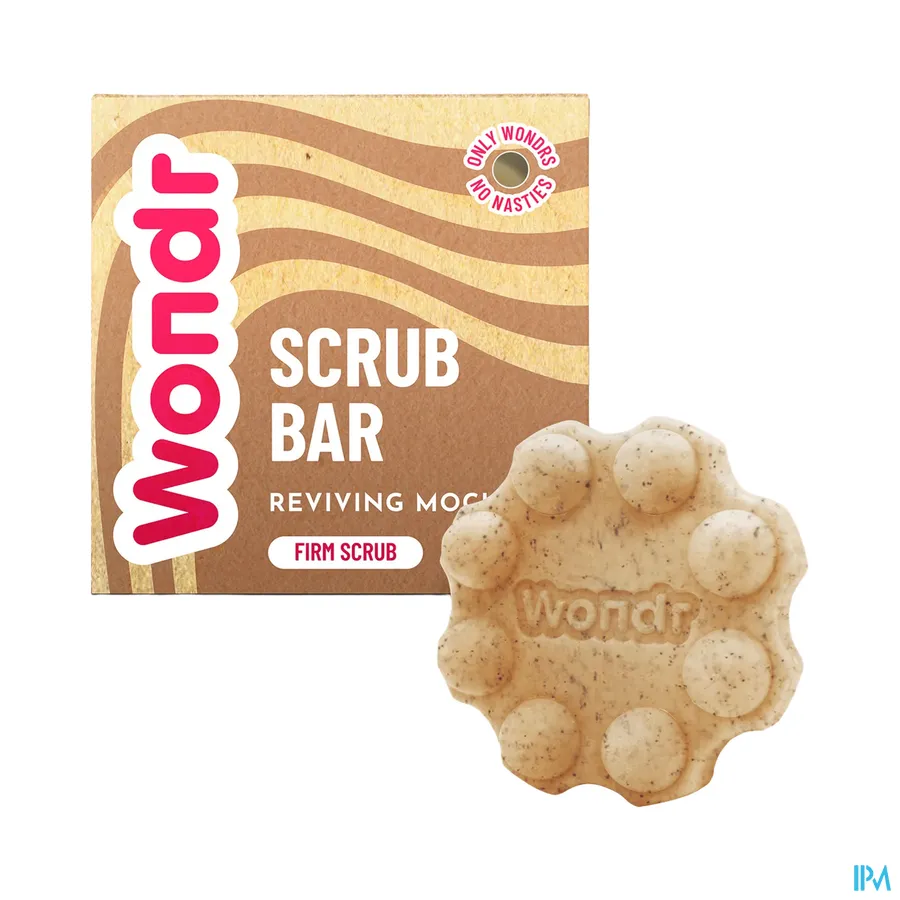 productshot van WONDR Scrub Bar Reviving Mocha 110 g