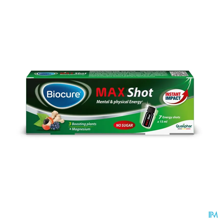 packshot van Biocure Max Shot 7x15ml