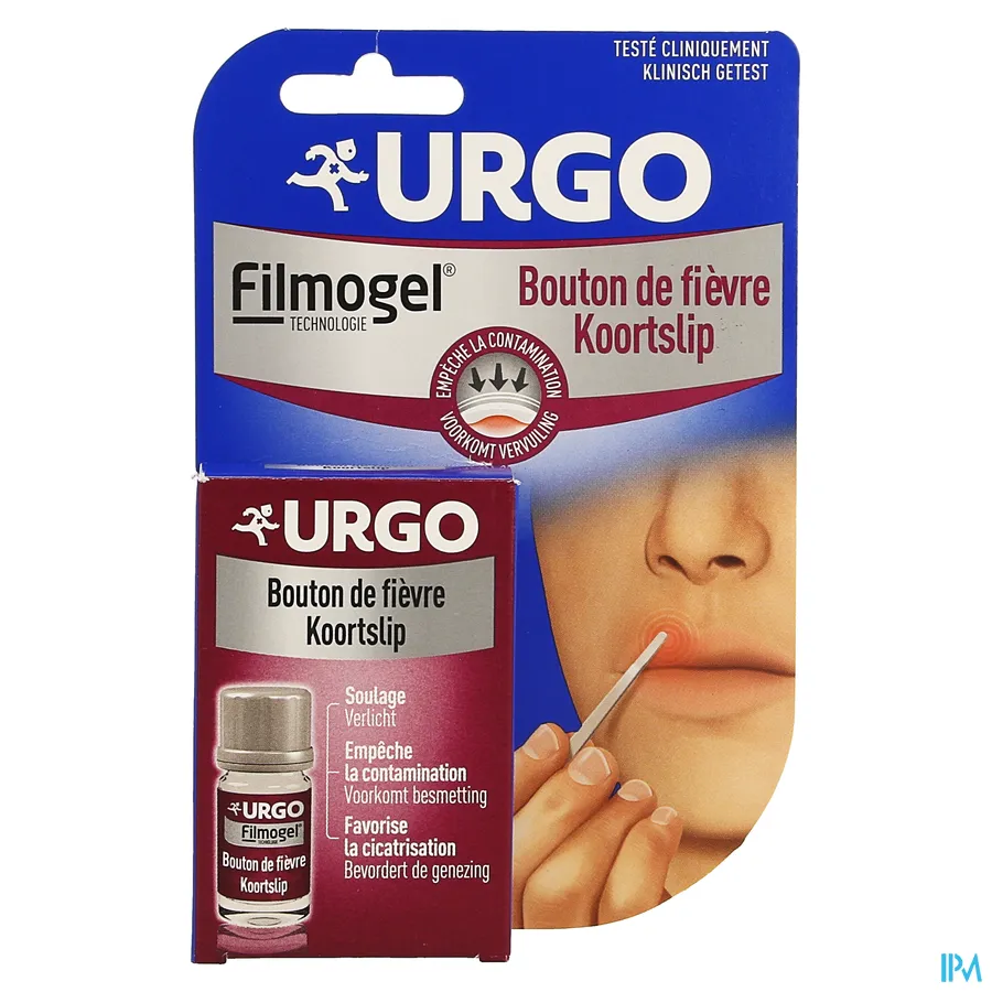 packshot van Urgo Filmogel Koortslip 3 ml